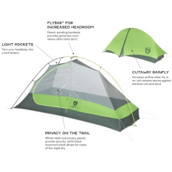 NEMO Hornet 1P Ultralight Backpacking Tent