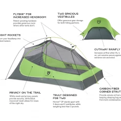 Tents & Shelters NEMO Hornet 2P Ultralight Backpacking Tent