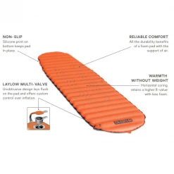 NEMO Flyer Self-Inflating Sleeping Pad-Regular Wide