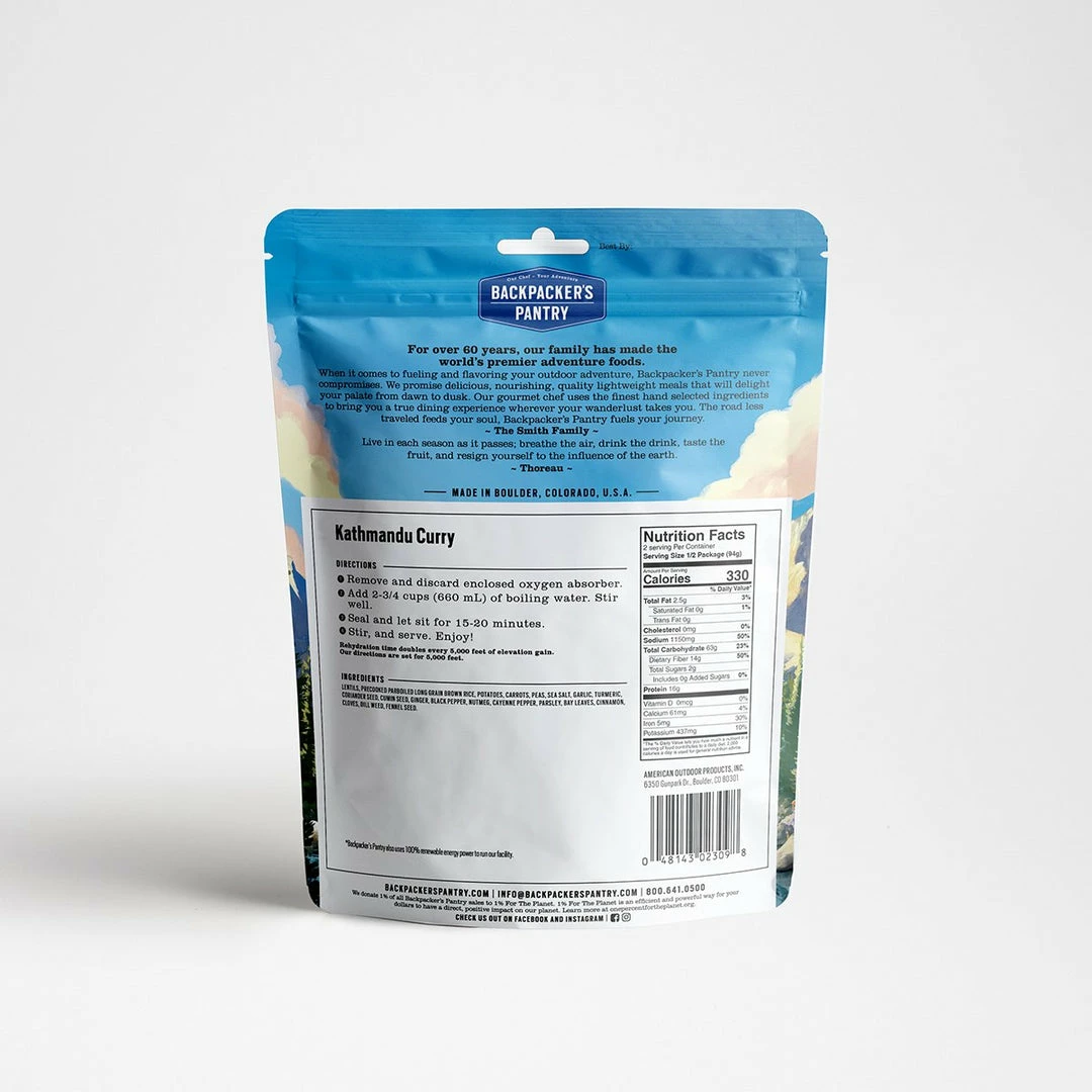 Cheapest 🔔 Backpackers Pantry Kathmandu Curry Food 🛒 4 Backpackers Pantry Kathmandu Curry Food