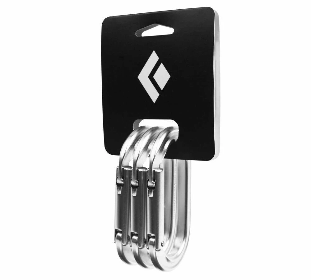 Budget π€© Black Diamond Oval Keylock 3 Pack π 3 Black Diamond Oval Keylock 3 Pack