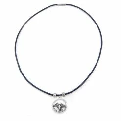 Lilo Collections Two Peaks Skier Necklace Accessories