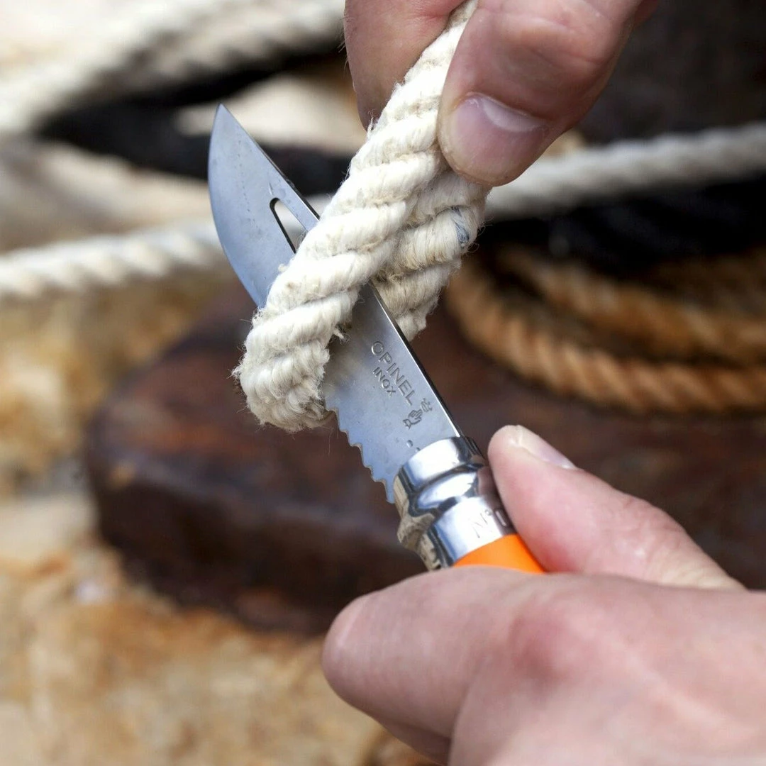 Flash Sale ❤️ OPINEL No. 08 Stainless Steel Folding Knife - Outdoor 😀 5 OPINEL No. 08 Stainless Steel Folding Knife - Outdoor