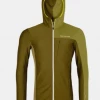 Ortovox Fleece Light Grid Hooded Jkt Men's