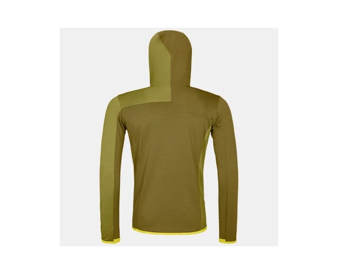 Brand new 🛒 Ortovox Fleece Light Grid Hooded Jkt Men's 🔔 4 Ortovox Fleece Light Grid Hooded Jkt Men's