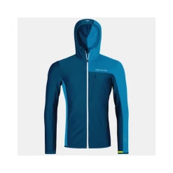 Brand new 🛒 Ortovox Fleece Light Grid Hooded Jkt Men's 🔔 8 Ortovox Fleece Light Grid Hooded Jkt Men's