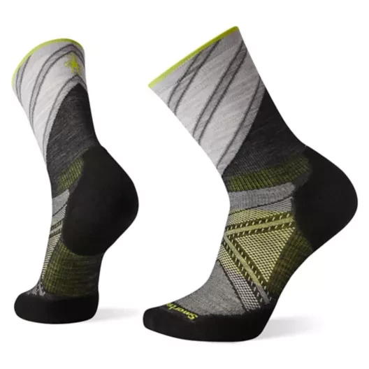 Cheapest 😍 Smartwool Men's PhD Run Light Elite Pattern Crew 🧦 Socks ✔️ 3 Smartwool Men's PhD Run Light Elite Pattern Crew Socks