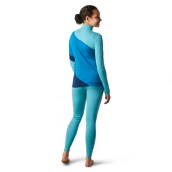Smartwool Women's Merino 250 Colorblock Baselayer 1/4 Zip