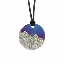 Spiltter Designs Round Mountain Pendant Accessories