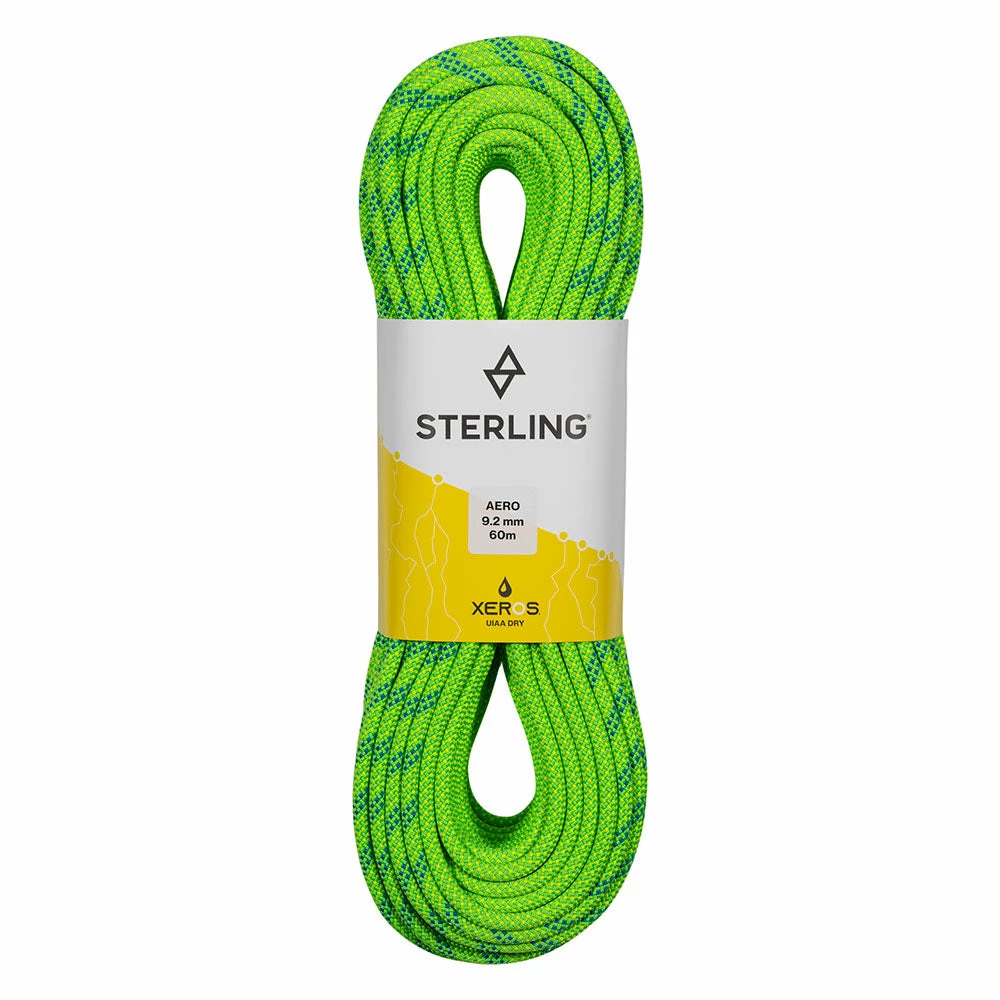 Brand new 🧨 Sterling 9.2mm Aero XEROS (dry) Single Rope 🤩 3 Sterling 9.2mm Aero XEROS (dry) Single Rope
